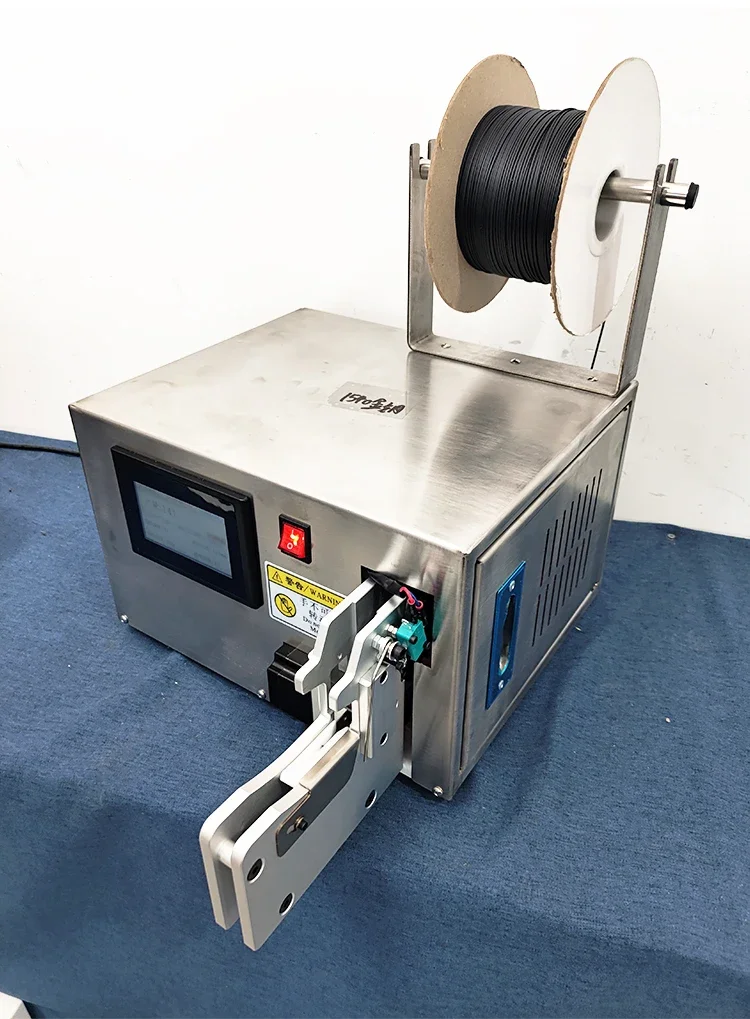 Twist and Tie Machine for Twisted Bread Bags Various Wire Cable and Plastic Bag Tying Machines
