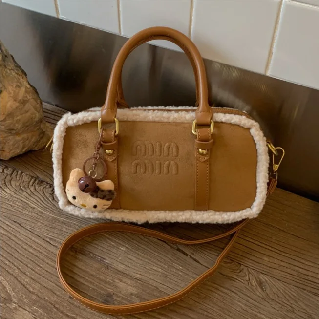 

Шикарная женская сумка через плечо 2025, роскошная сумка из мягкой искусственной кожи с верхней ручкой, многофункциональная сумка через плечо для работы и путешествий ​