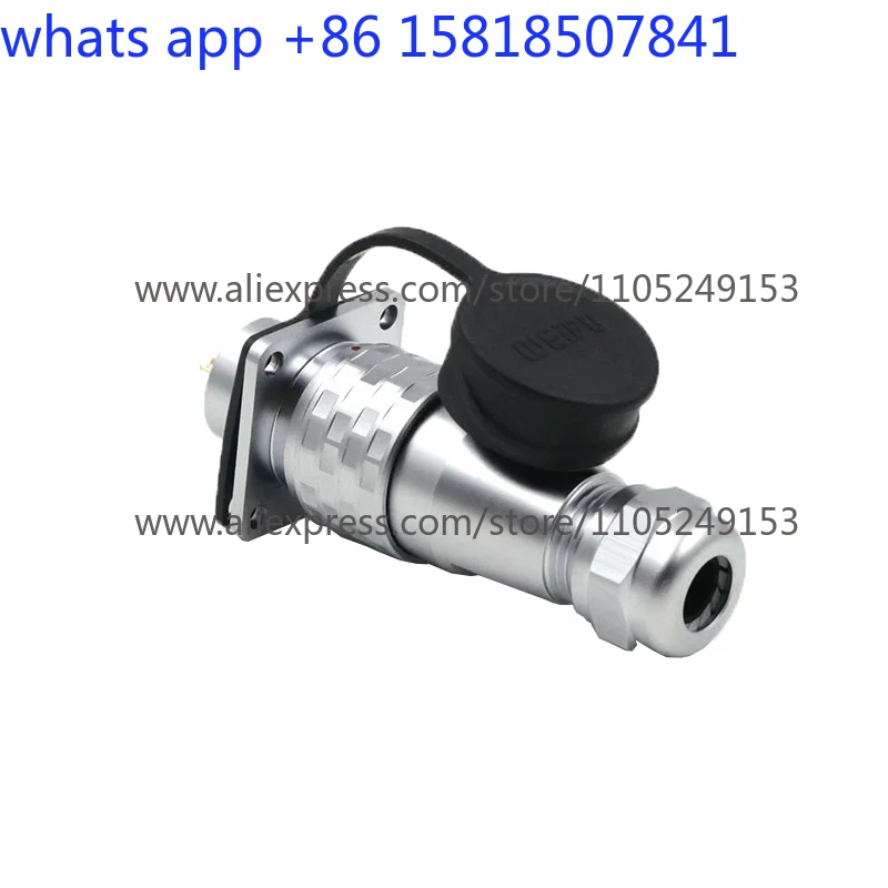 

SF16 Weipu Aviation Industrial Plug and Receptacle Connector SF1610 + SF1613 [2-10 Core]
