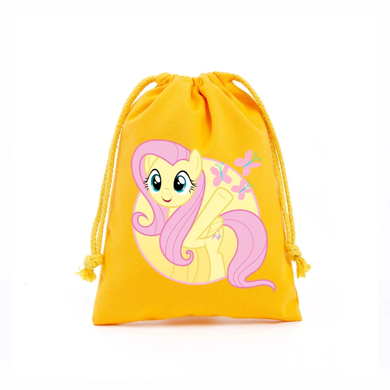 My Little Ponys Kordelzug-Tasche, süßes Einhorn, Geschenktüten, Kinder, Reisen, Geldbörse, Kinder, Schule, Federmäppchen, Damen, Kosmetiktasche, Geschenk