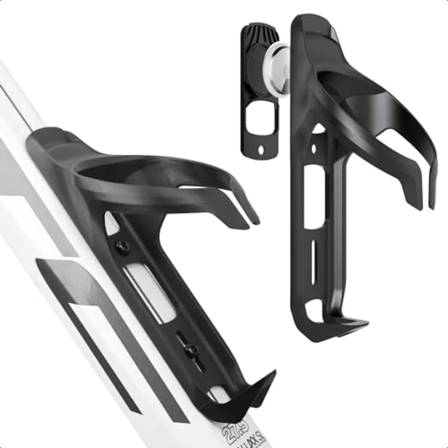 

Airtag Concealed Bicycle Bottle Cage Mountain and Road Bike GPS Tracker AntiTheft Waterproof Holder Durable Plastic Water Cup H