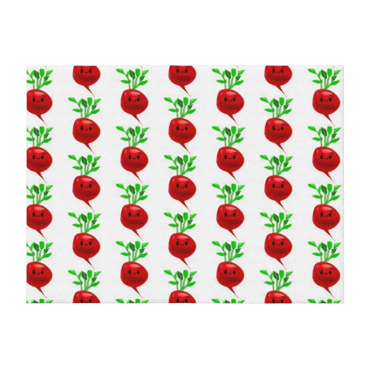 

Radish Ruby Throw Blanket valentine gift ideas warm for winter Cute halloween Blankets