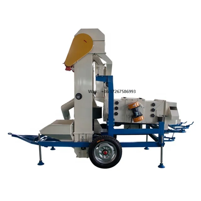 Sunflower Chia Seed Cleaning Seed Processing Machine Vibration Separator