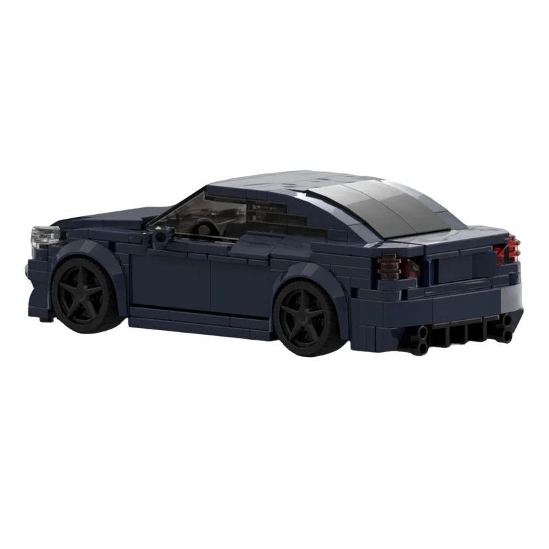 366pcs MOC Lexus IS F City Champions Model Building Blocks Toy Architecture DIY Christmas Gift Assemble Creative Idea Brick view 5