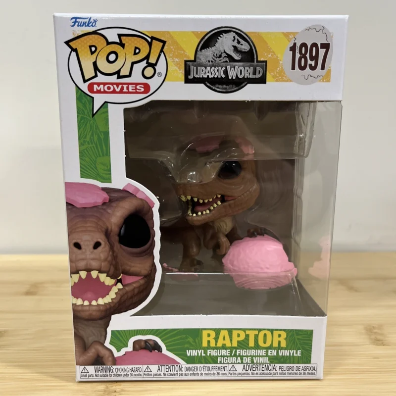 

Funko POP Original Jurassic Park Velociraptor T-Rex Dinosaur Hatchling Series Collectible Vinyl Figure Toy Decor Doll Gift