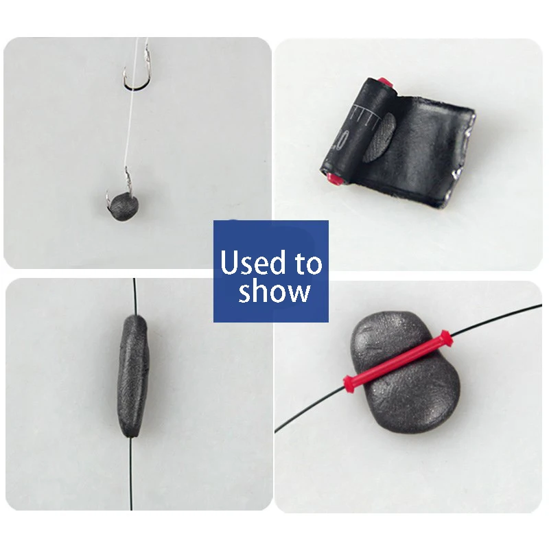 New 12g/25g Carp Fishing Material Tungsten Putty Soft Sinker Chod Rig Tubing Leadcore Fly Fishing Lure & Carp Baits Weight A250