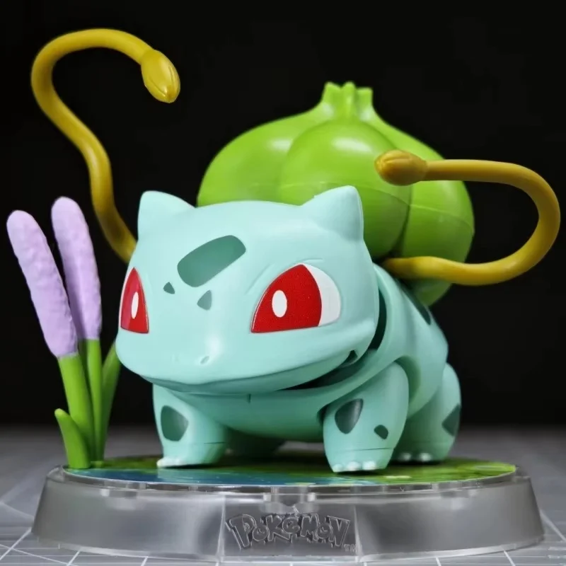 حقيقية Blokees البوكيمون لطيف Slowpunch Bulbasaur السنجاب Charcadet الإبداعية دمية عمل أرقام عيد ميلاد مفاجأة هدية ألعاب أطفال