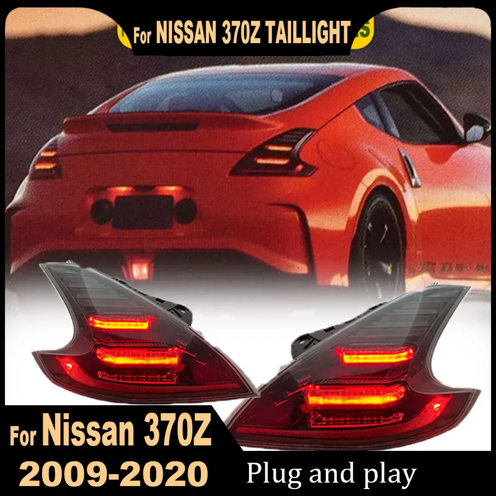 

Car For Nissan 370Z Taillight 2009-2020 Upgrade Modified to New DRL Dynamic Turn Signal LED Taillight Accessories