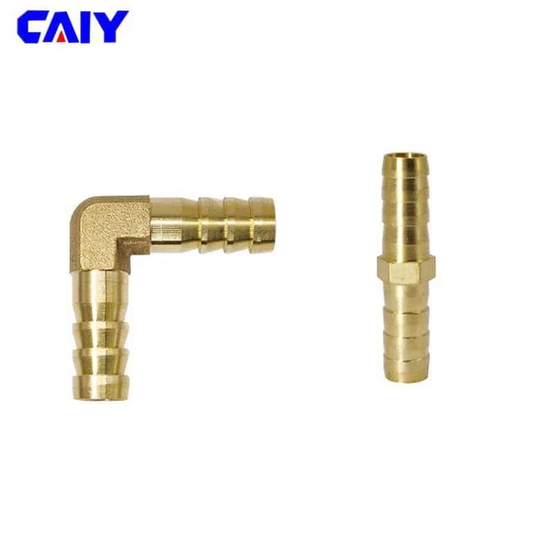 Brass Barb Pipe Copper Fitting 2 3 4 Way Connector For 4 5mm 6mm 8mm 12mm 16mm 19mm Air Fuel Water Gas Tube Pagoda Hose Fittings