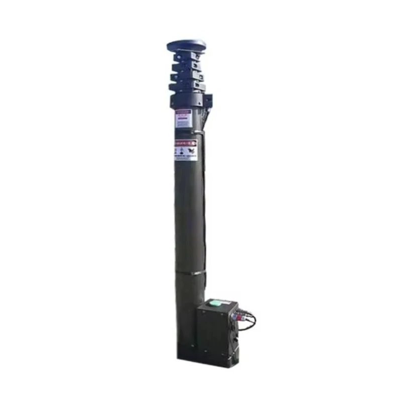 Manual Lifting Lightning Rod, Green Car Lift Pole, Antenna Lift Pole Manufacture