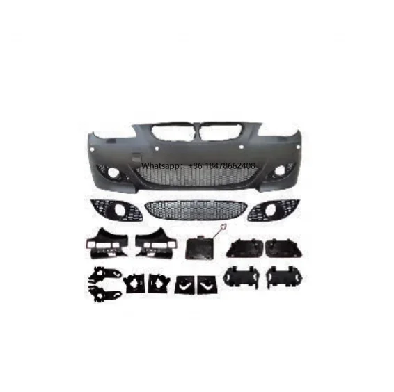 Automotive Exterior Accessories Bumper for 5 E60 M5 520 523 525 528 530 FRONT BUMPER 2003 2004 2005 2006 2007 2008 2009 2010