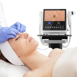 Máquina de microdermoabrasión con detección de piel, dispositivo de belleza facial antiarrugas, hydra dermoabrasión