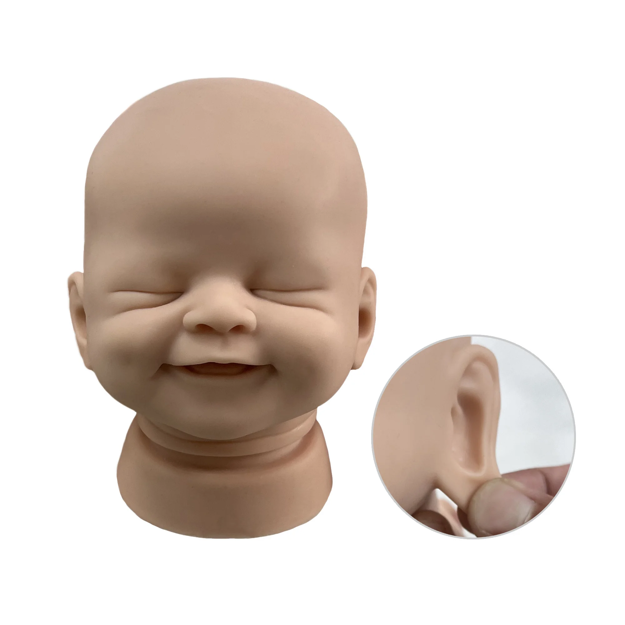 20 pollici Alisha Soft Solid Silicone Reborn Doll kit Bebe Reborn parti non verniciate accessori vuoti fai da te beb\'reborn De Silicone