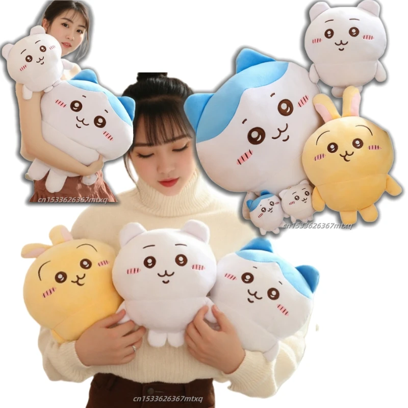

25/45cm Cartoon Hachiware Plush Toy Very Soft Stuffed Usagi Pillow Lovely Anime Plushies Doll Cuddly Peluche Birthday Gift Girl