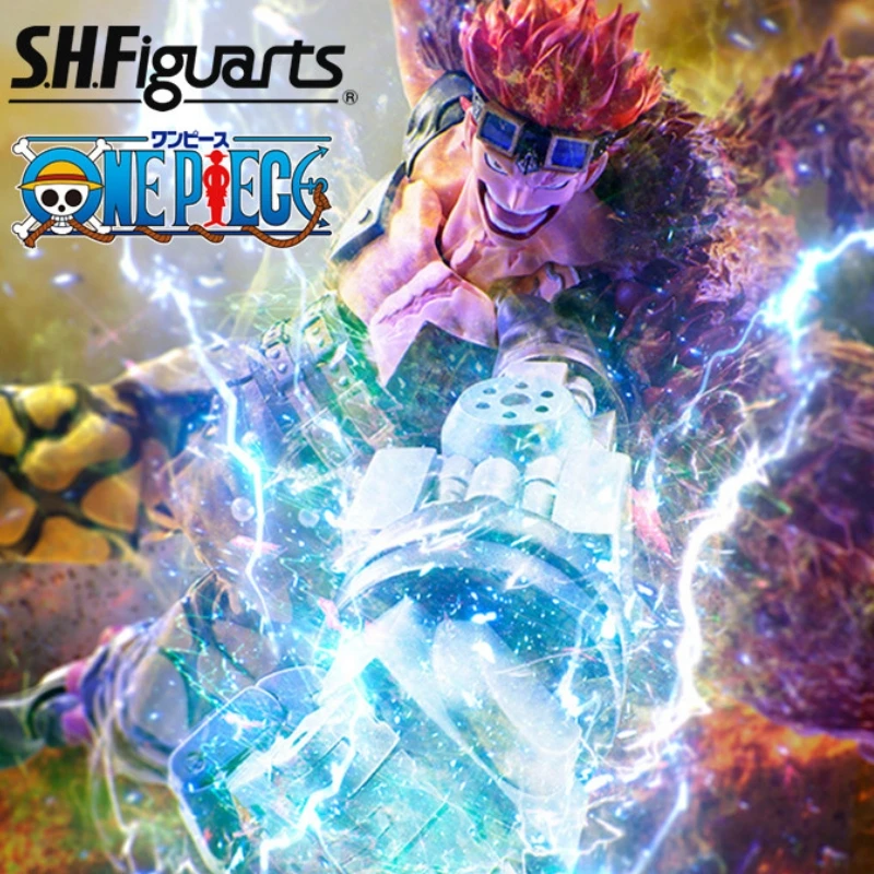 In Stock Original One Piece S.H.Figuarts Eustass.Kid -The Raid On Onigashima Anime Pvc Action Figure Toys Collection Doll