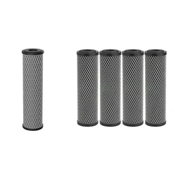 Carbon Water Filter 10-Inch Standard Whole House Carbon Wrap Sediment And Taste & Odor Replacement Filter Durable Easy Install