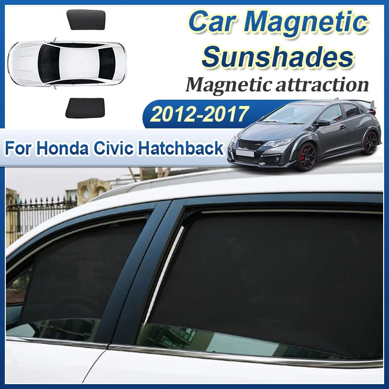 

Для Honda Civic Hatchback FK 2010-2017: Аксессуары, солнцезащитный козырек, светозащитная шторка, автомобильный козырек от солнца