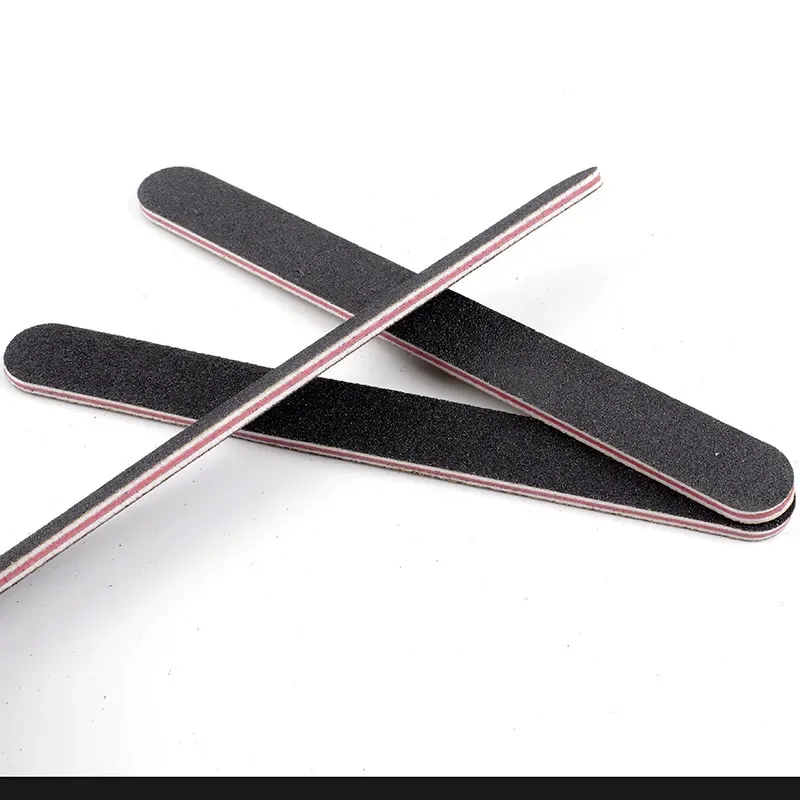5pcs Double Sides Nail File Sandpaper Strong Nail Files Buffer For Manicure Sanding Lime Tool