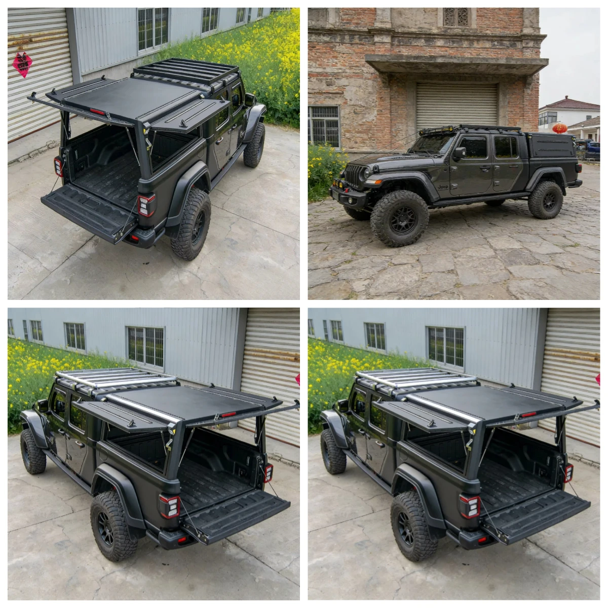 

Алюминиевый жесткий чехол-крышка STLF для Isuzu Navara NP300 с функцией складывания и водонепроницаемой конструкцией, спортивный стиль, универсальный размер