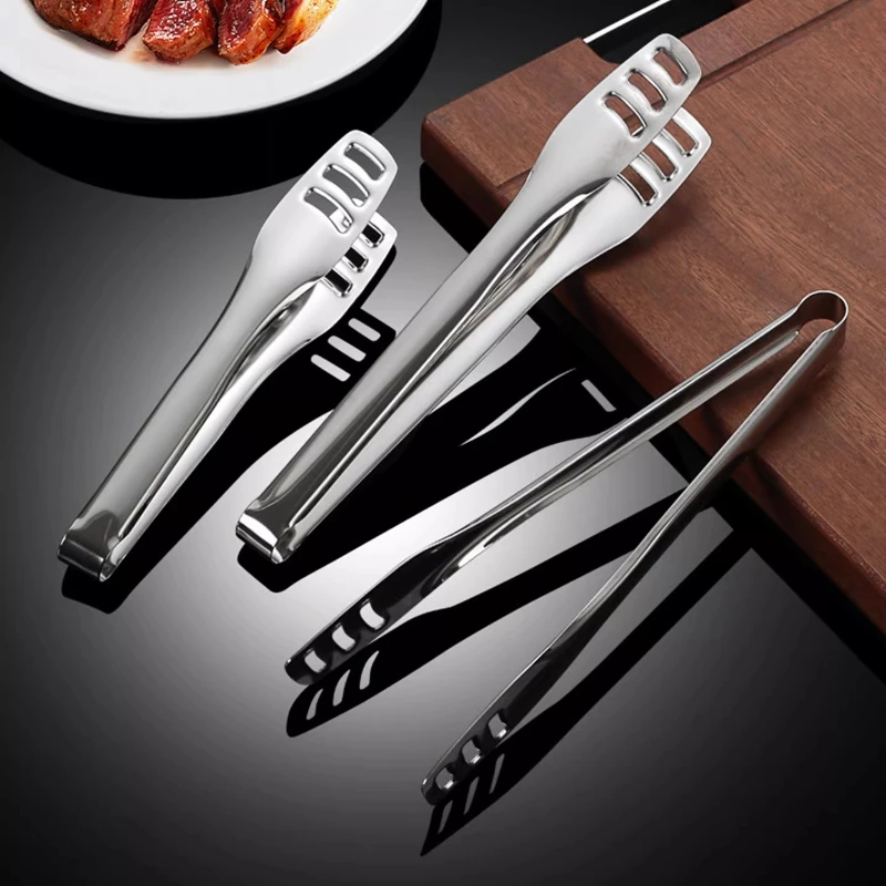 

LMM stainless steel food clip anti-scalding kitchen fried steak with vegetables Malatang bread food clip