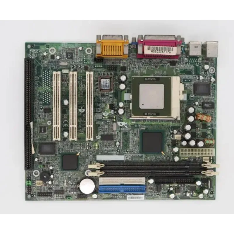 VivaChip TechIPC Motherboard MS-6395 VER:5 100% OK Original 810 810T ISA Mainboard With VGA 3*PCI VGA LPT 1*ISA Slot CPU Indust