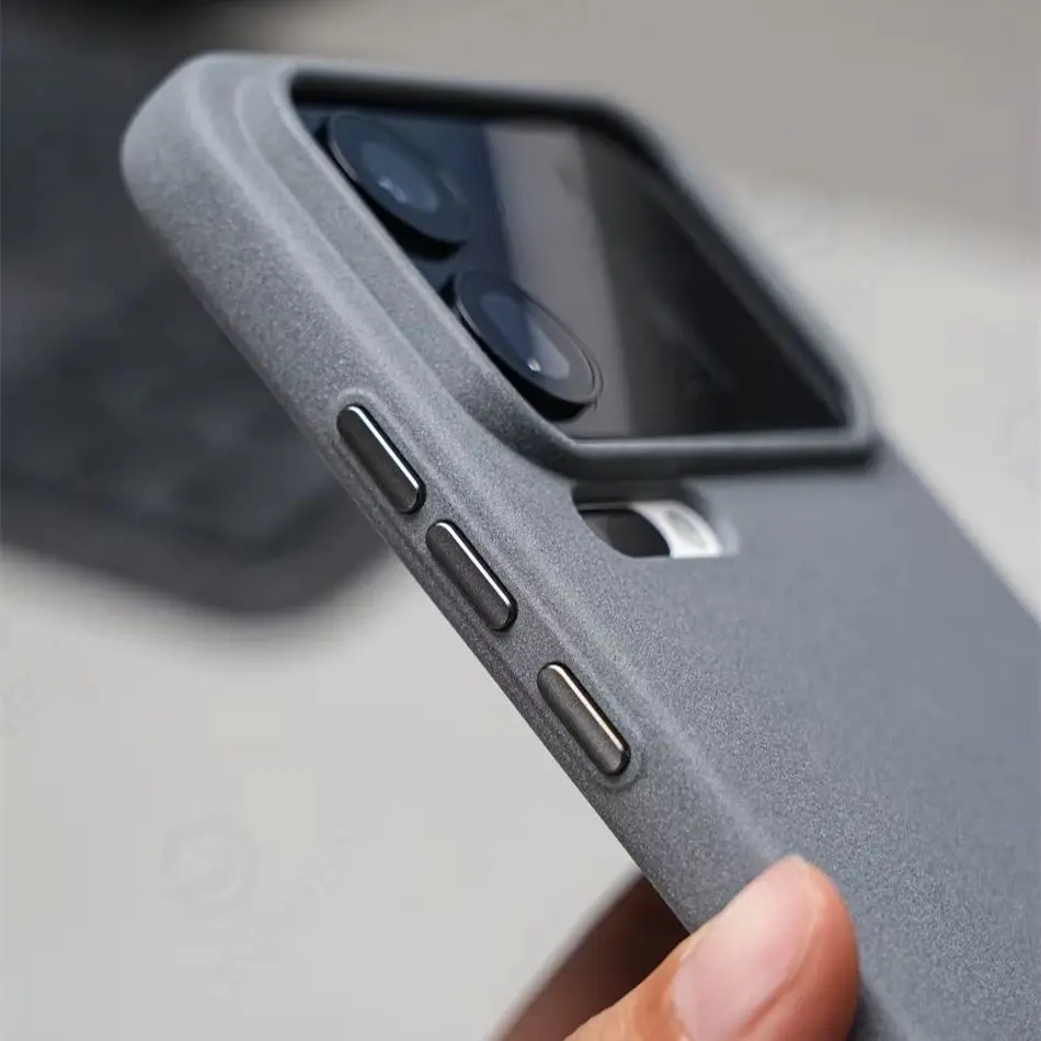 Nowe Matowe Etui Hybrydowe z Efektem Piasku dla Xiaomi Mi17 17 Pro Max Ultra, Odporne na Wstrząsy, Magnetyczne, Odporne na Odciski Palców, Kompatybilne z Magsafe — zdjęcie produktu 6