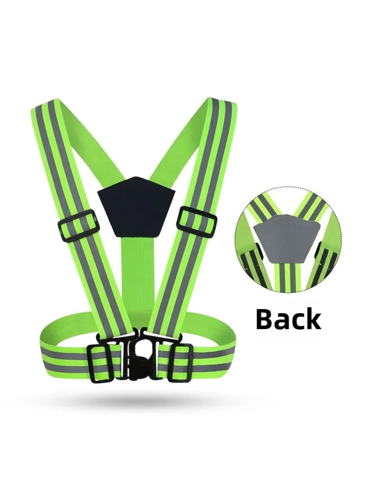 AliExpress QHSPE Strange backpack, labor protection safety vest, night cycling and running vest, construction site, traffic, and outdoor backpack