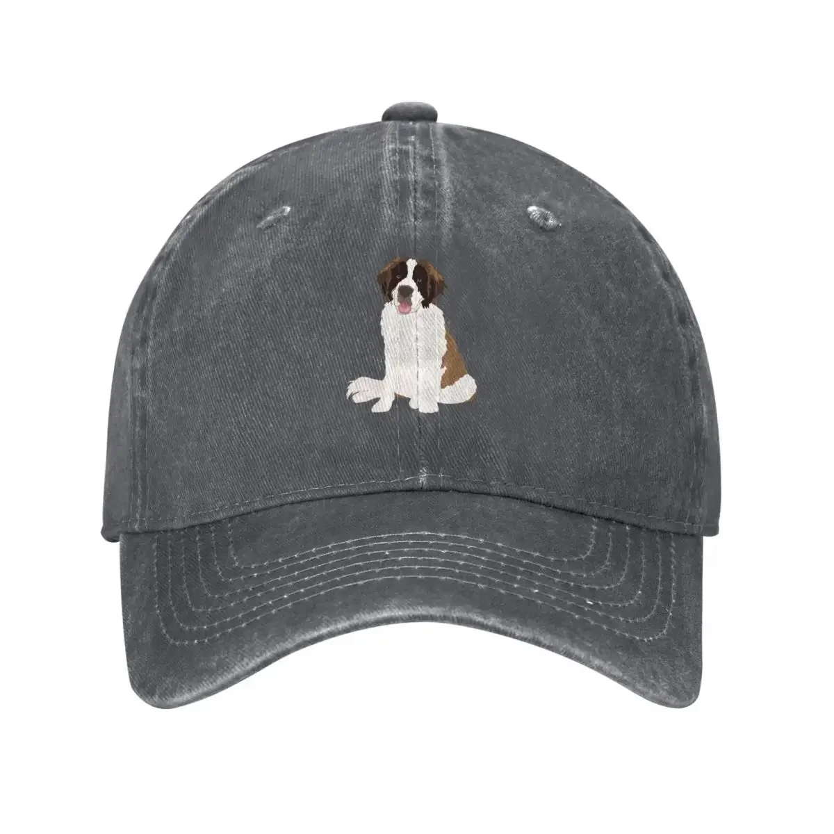 Saint Bernard PatternCap Baseball Cap cute Designer Hat Bobble Hat Women's Hats For The Sun Men's