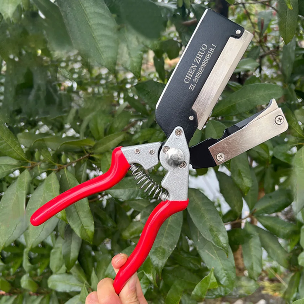 Artefatto per innesto di cesoie per innesto di piantine di alberi da frutto in lega di alluminio per innesto di rami spessi
