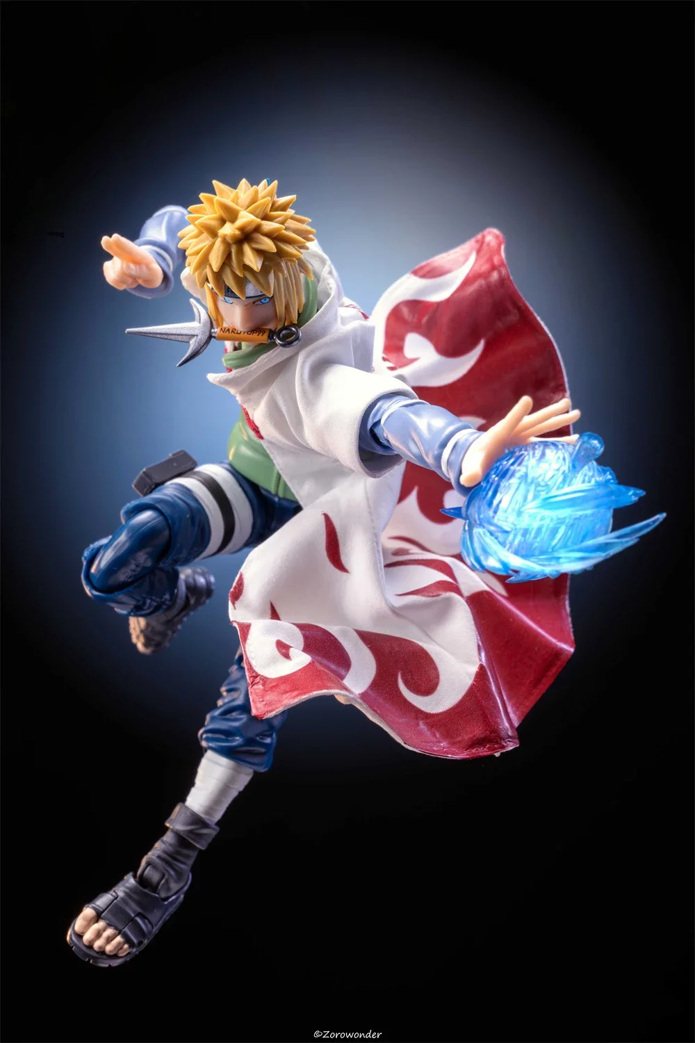 Handmade 1/12 NARUTO The Fourth Hokage Namikaze Minato SHF 2.0