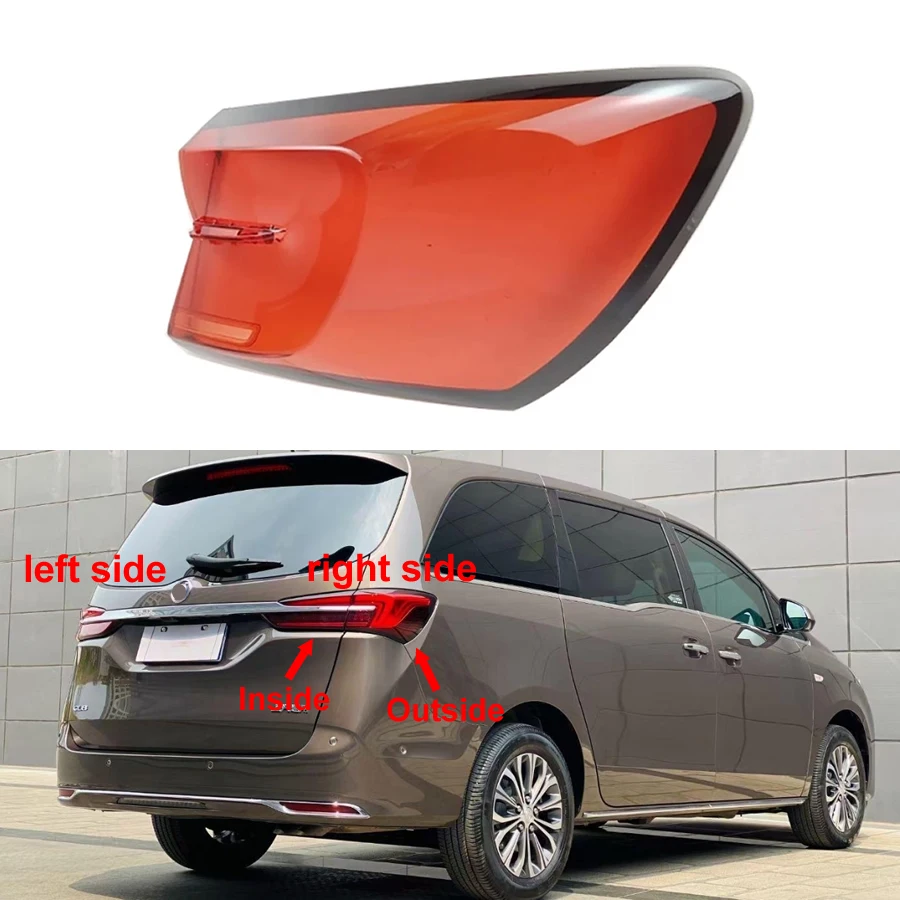 

For Buick GL8 ES 653T 652T 2020-2023 Rear Outer Tail Lamp Cover Brake Lights Shell Replace The Original Lampshade