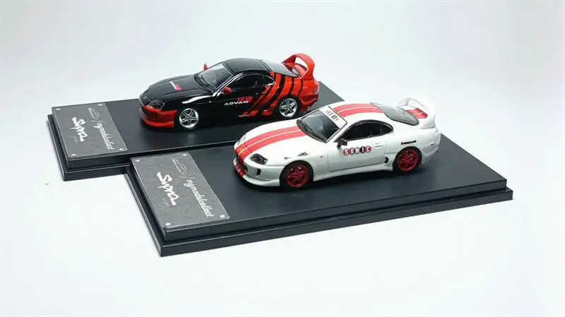 

Model Collect MC 1:64 Supra RZ Mk4 A80 (JZA80) Bomex V1 Advan / White Die-Cast Car Model Collection Miniature