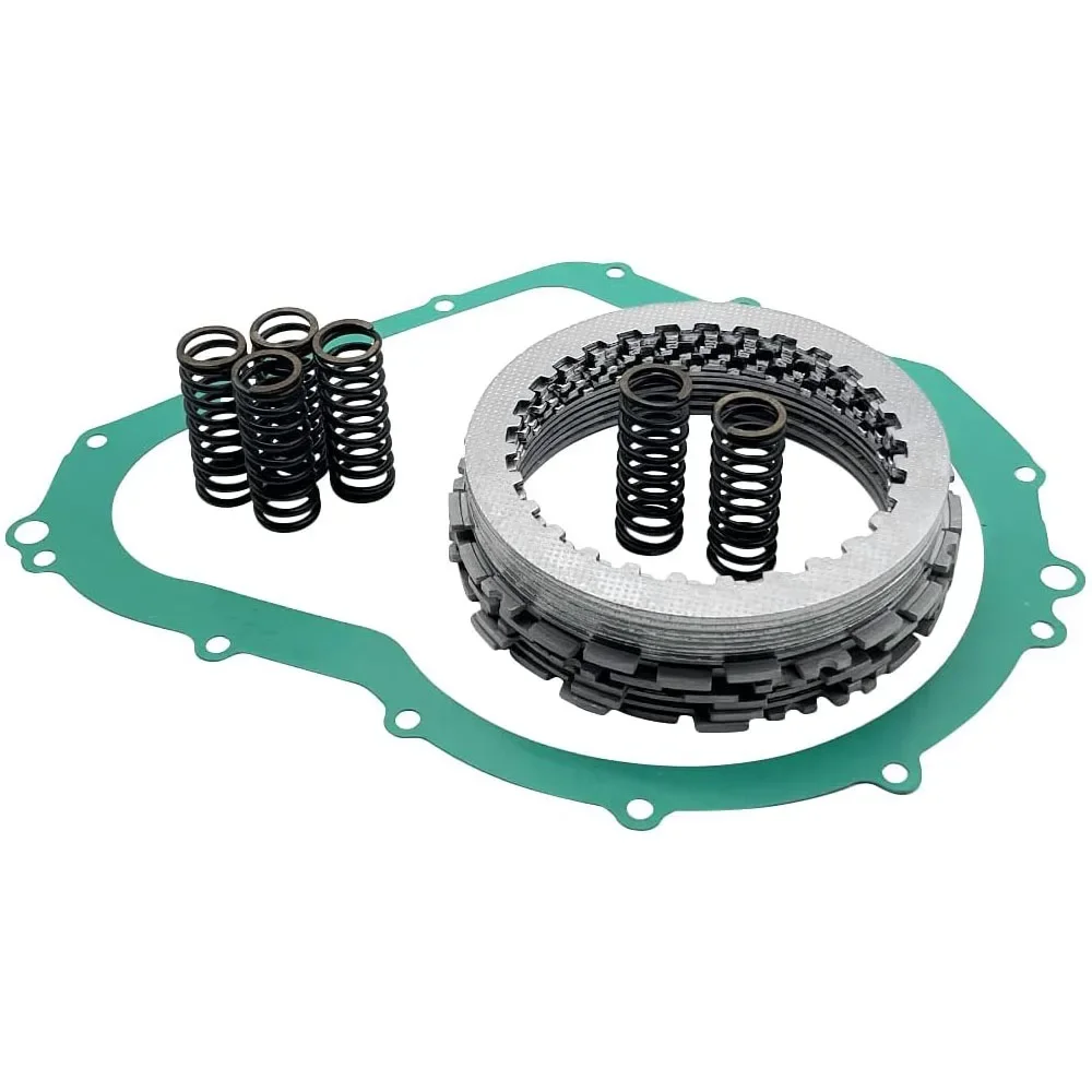 Clutch Plates Kit Heavy Duty Springs & Cover Gasket For Suzuki GSXR600 2006 2007