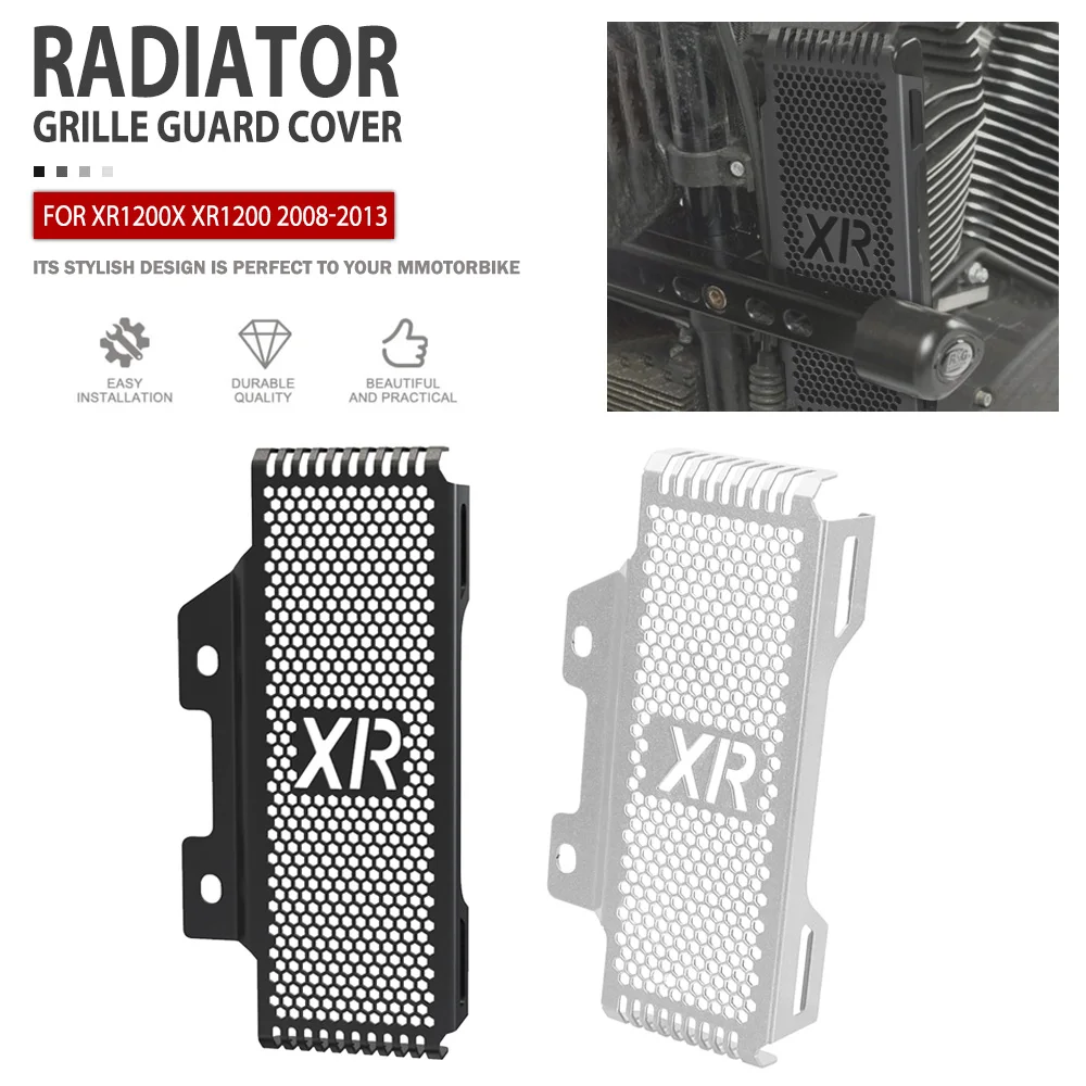 

Radiator Guard For XR1200X XR 1200X XR 1200 XR1200 2008 2009 2010 2011 2012 2013 Motorcycle Radiator Grille Cover Protector Part