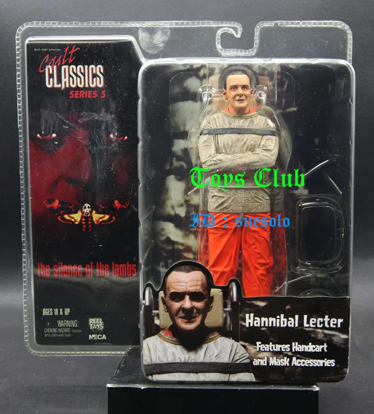 

NECA Culture Classics Terror Hall of Fame Hannibal Silent Lamb New Stock Gift Items for Friend Party Anime Toys Surprise Figure