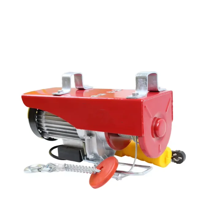 

Micro Electric Hoist Small Winch Wire Rope 200kg Wireless Remote Control Crane Lifting For Manufacturing Plants Machinery Repair