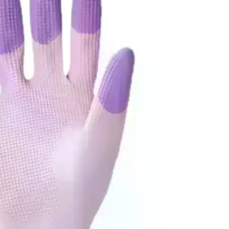 Latex Dishwashing Cleaning Gloves Kitchen Supplies Anti Slip Convenient Long Dishwashing Gloves Reusable Durable Household