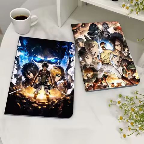A-Attacks on T-Titans pattern Tablet Case For Legion Xiaoxin Pad Y700 K10 M10 P11 K11 Pro Plus 10.6 11.5 Inch 2021 2023 2025