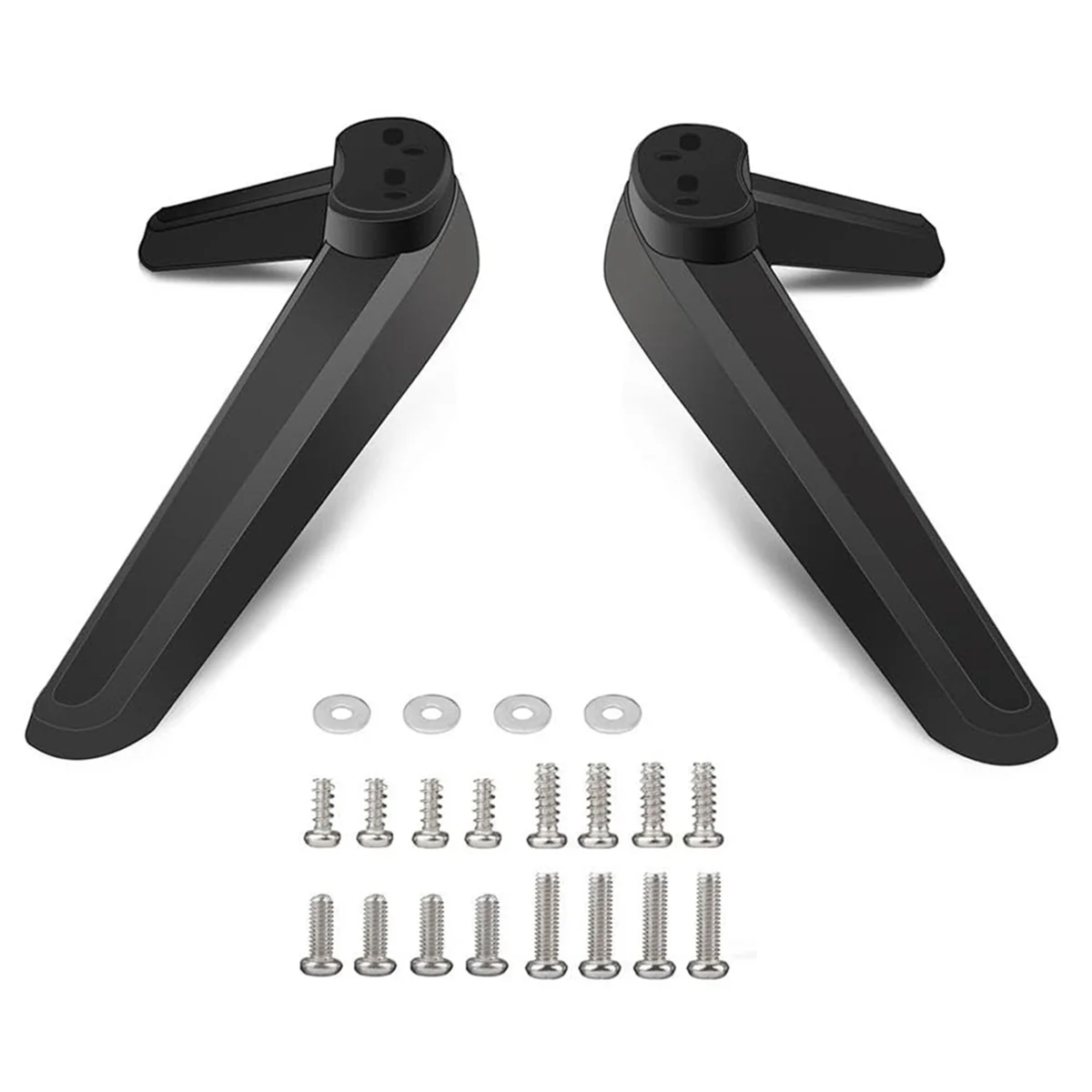 ユニバーサルテーブルトップTVスタンド、ベース交換、台座脚、取り付け脚、17mm-20mm