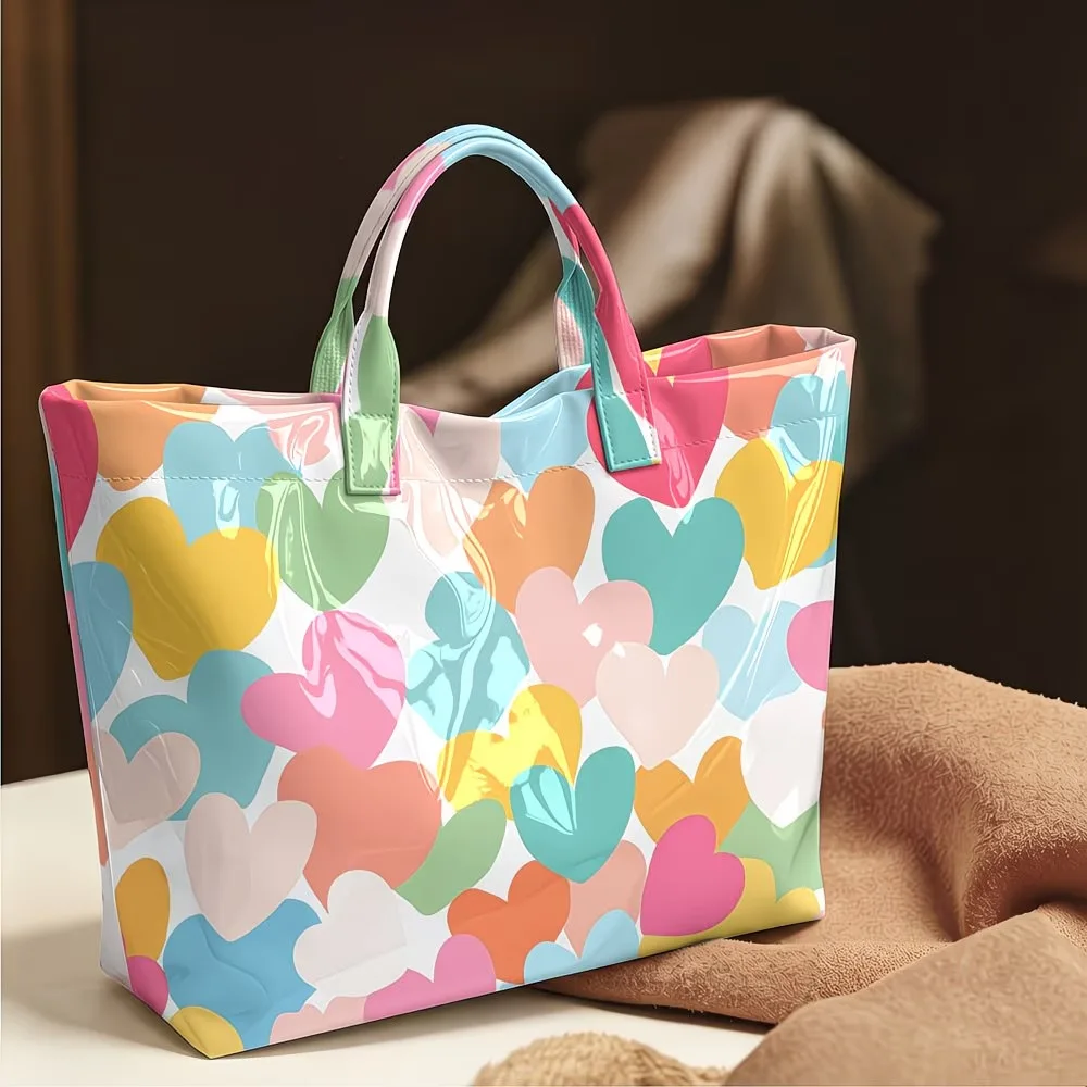 3D Print Quilted waterproof canvas Bag Shoulder Bag Shopping Tote Bags Handbag Travel Beach Hiking Camping