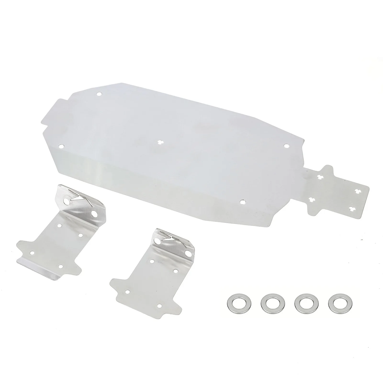 Undercarriage Metal Armor Guard Plate for SBK10 Stormwind Assault 1/10 Off Road Vehicle RC Car Metal Upgrade OP Parts