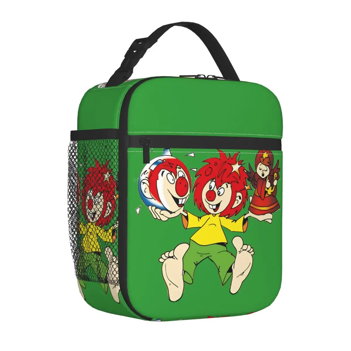Pumuckl Feiert Weihnachten Insulated Lunch Bag Large Reusable Thermal Bag Tote Lunch Box Office Picnic Men Women