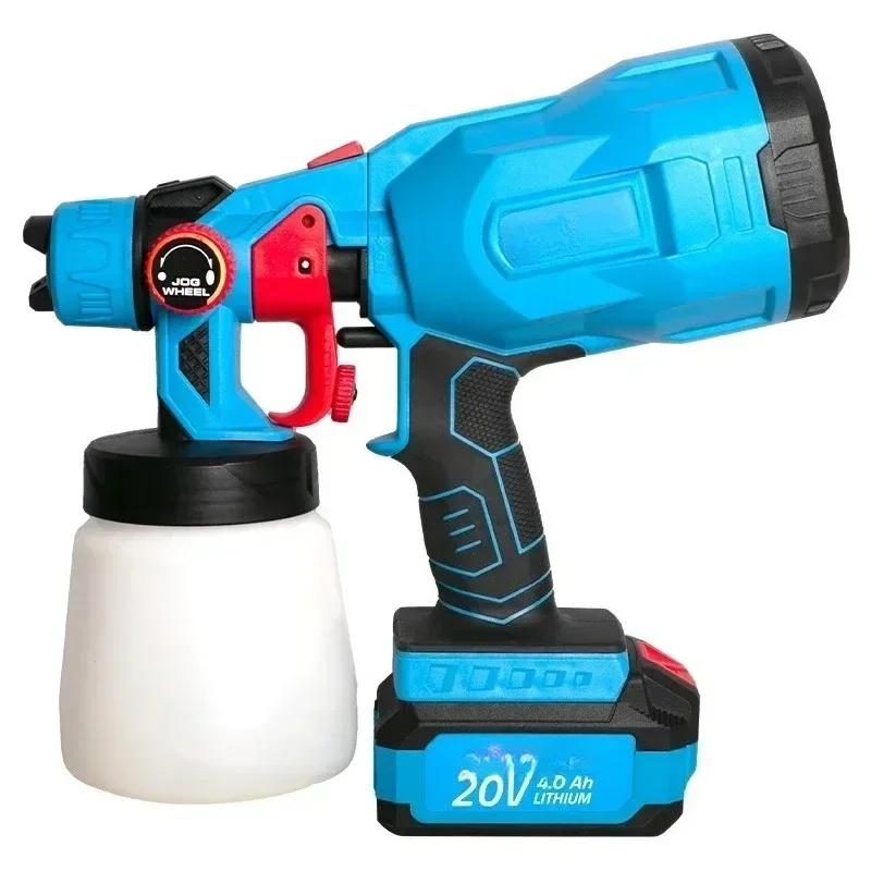 Airless Paint Sprayer 20V Li-ion Battery Electric Portable Cordless Power Paint Spray Gun