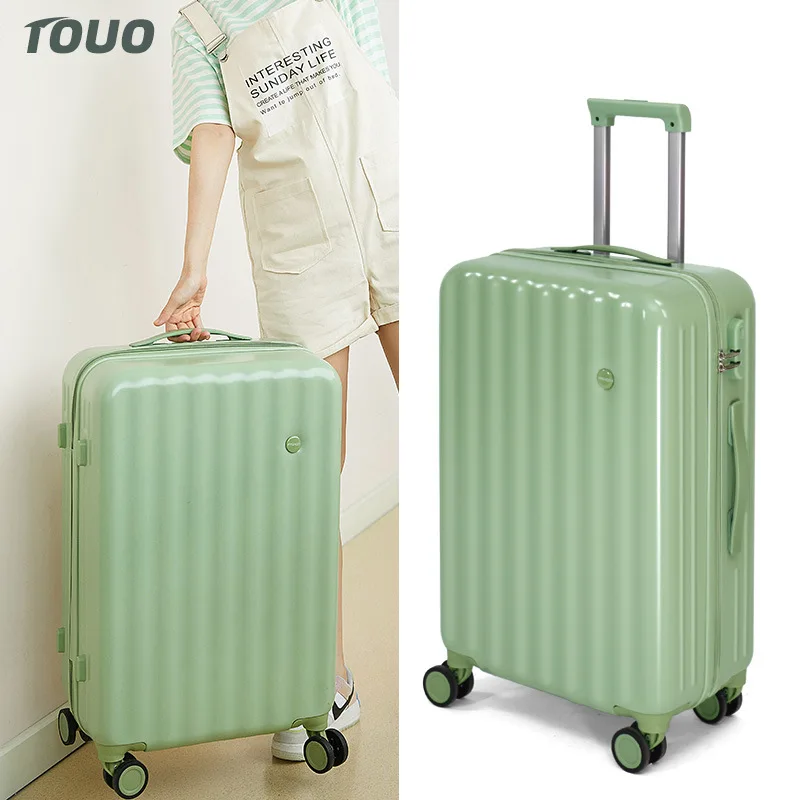 Valise à roulettes universelle pour femme, bagage à main pour homme, valise à la mode, 24, 20 po, 28 po