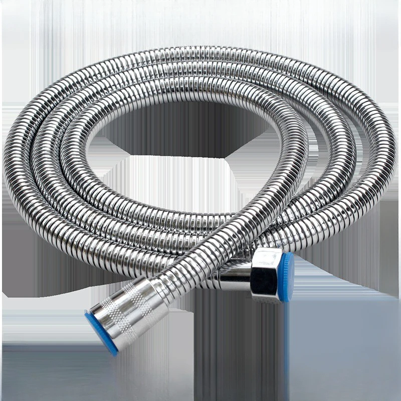 2M-5M 304 Stainless Steel Shower Hose High Quality Faucet Hose Flexible Shower Hose Thick Silicone Bathroom 3 Meter Shower