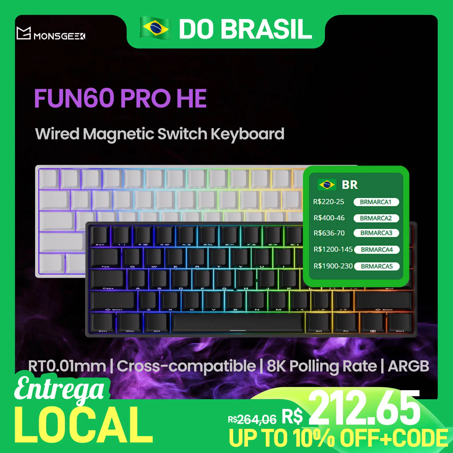 MonsGeek FUN60 PRO HE Review: Is This the Ultimate 60% Gaming Keyboard for Competitive Players?