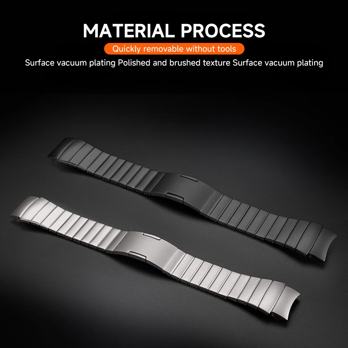 No Gaps Original Metal Strap for Huawei Watch GT4 46mm Stainless steel replaceable wristband Correa for Huawei GT5 46MM Bracelet image 5