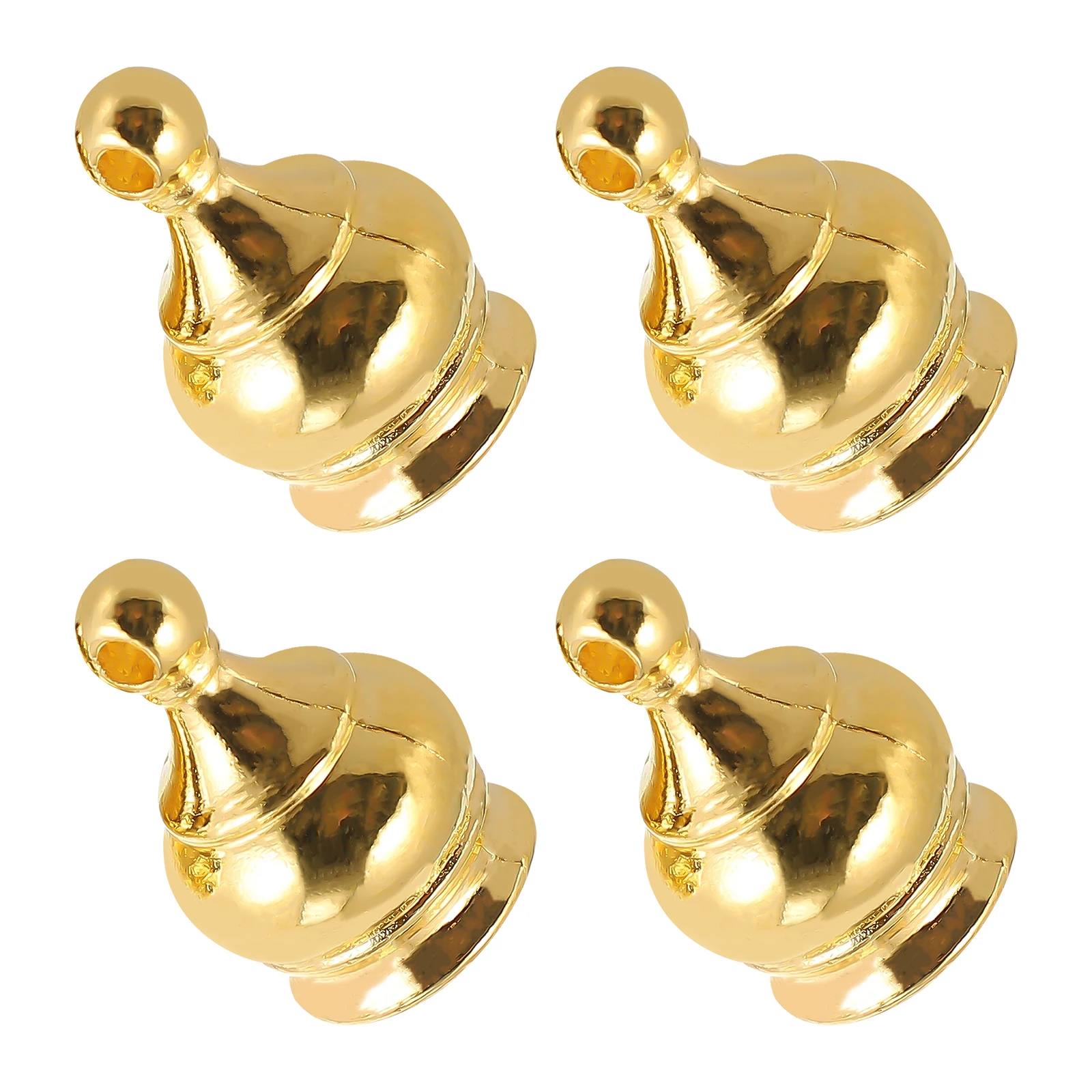 

4pcs Zinc Alloy Horn Frame Decorative Heads for Floor Lamp Finials Screw Topper Bracket Light Caps Modern Lighting Accessories