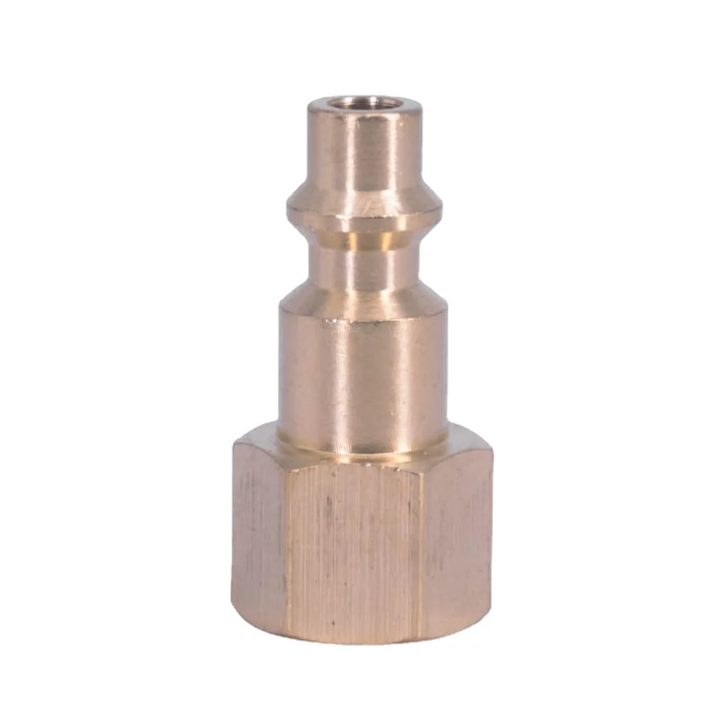 

1/4" NPT Female Plug Pneumatic Fitting American Standard US Type Air Line Quick Coupling Connector Coupler Air Compressor