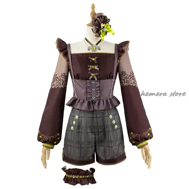 Game Project Sekai Kusanagi Nene Cosplay Costume Halloween Outfits PJSK Lolita Suit Anime Clothing New Skin Dropshipping